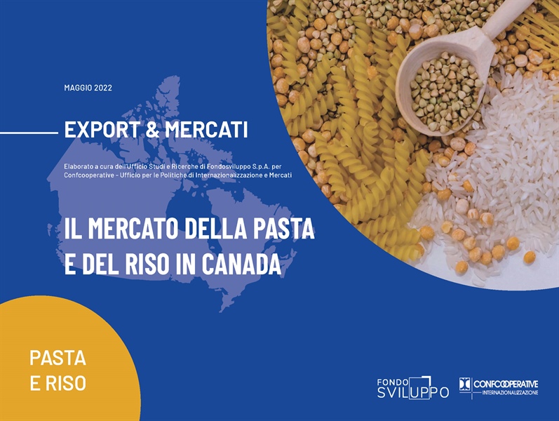 IL MERCATO DELLA PASTA E DEL RISO IN CANADA