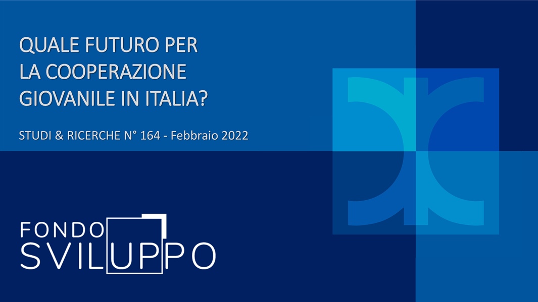 QUALE FUTURO PER LA COOPERAZIONE GIOVANILE IN ITALIA?